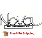 Nova By Chevrolet" Trunk Deck Lid Emblem 68-72 Oer 8728940 Gm Restoration Part. Fixed Price $41.99.