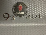 2005 Saab 9 3. 2.0 Convertible Rear Trunk Emblem 12831661 Oem. Fixed Price $39.99.