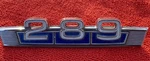1970 Ford Oem 289 Front Fender Emblem Part C70B-16237-A. Fixed Price $35.00.