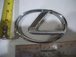 Lexus Chrome Emblem Oval Oem Original Used Bagde Genuine. Fixed Price $11.99.
