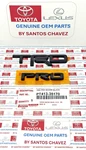 Tacoma Trd Pro Metal Tailgate Badge/emblem Satin Black Genuine Oem PT413-35170. Fixed Price $37.04.
