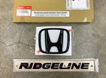 Genuine Honda 17-23 Ridgeline Rear Gloss Black Logo Emblem Set 08F20-T6Z-100. Fixed Price $76.95.
