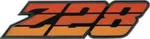 1980-81 Camaro Z28 Grill Emblem Tri-color Orange. Fixed Price $64.21.