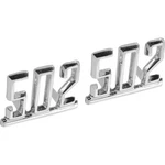 1964-67 Gm; 502 Front Fender Emblems; Classic Design; Custom Displacement. Fixed Price $35.99.