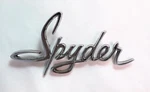 1962 64 Chevrolet Corvair Spyder Script Emblem Oem Gm General Detroit Deck Badge. Fixed Price $22.50.