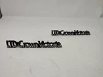 Set Of 2: 1988 1991 Ford Ltd Crown Victoria Emblem E8AB-54291-B62-AD. Fixed Price $44.95.