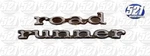 New Emblems "road" And "runner" Fits 69 70 71 72 Plymouth Roadrunner Mopar. Fixed Price $54.95.
