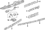 Genuine Gm Nameplate 85126841. Fixed Price $46.80.