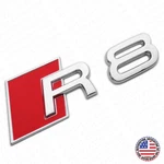 Audi R8 Oem Chrome Rear Letter Trunk Badge Emblem Logo Sport. Fixed Price $27.49.