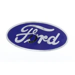 Blue Porcelain Radiator Emblem, Fits Ford Car, 1932-35 Pickup. Fixed Price $53.99.