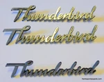 1977-79 Ford Thunderbird Emblems #D7SB-6042550-AB #D7SB-13B124-AA 78 (a). Fixed Price $59.95.