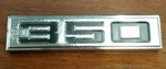 Nos Oem 1970-1972 Chevrolet 350 Fender Emblem 3972933. Fixed Price $58.50.