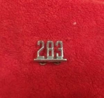 Vintage Gm Late 1965-67 Chevy Small Block "283" Emblem P/n 3863852. Fixed Price $17.75.