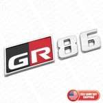 Toyota GR86 Letter Trunk Rear Bumper Liftgate Emblem Badge Logo Sport Chrome. Fixed Price $39.89.