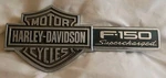 Fits 2002-03 F150 Harley Davidson Supercharged Emblem Logo Ford 2L3Z16720AA Ba. Fixed Price $110.00.