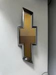 Oem Chevrolet Gold Bowtie Emblem Chrome Metal Badge Original Gm Used. Fixed Price $45.00.