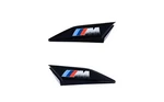 Bmw Genuine G07 X7 Lci M60I Side Fender Emblem Set Gloss Black Left + Right. Fixed Price $199.89.