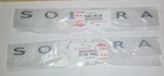 Toyota Solar Nameplate 75442-06130. Fixed Price $24.99.