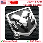 2006-18 Ram Tailgate Emblem, Chrome Finish, Abs Durable Plastic, For Truck, Rear. Fixed Price $67.74.