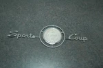 Parts Only Ford Falcon Futura Sports Coupe Circa '68 R.h. Emblem C8DB-6250398-A. Fixed Price $225.00.