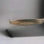 1962 1963 Ford Falcon Wagon Rear Tailgate Emblem Chrome C2DB-594251 Oem. Fixed Price $63.75.