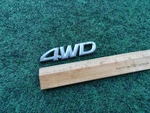 03 04 05 06 Toyota Matrix 4WD Liftgate Emblem Logo Oem 75446-01010 Trunk 10L4. Fixed Price $14.99.