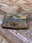 Two (2) 1955 1956 1957 Chevrolet Belair Qtr Panel Emblems Pitting Make Offer. Fixed Price $24.95.