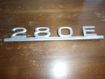 1977 1978 1079 1980 1981 Mercedes-benz W123 Trunk 280 Emblem. Fixed Price $69.00.