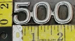 Ford Galaxie 500 Metal Chrome Emblem D0AB 62291 C00 - 4809. Fixed Price $15.00.