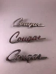 1974 Mercury Cougar Emblem Fender Molding Nameplate Body Trim Panel Lot Of 3 VC5. Fixed Price $70.00.