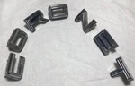 1967 Dodge Coronet 500 Quarter Panel Block Letter Emblems. Fixed Price $85.00.