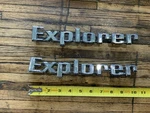 Ford Explorer Emblems D2TB-9925632-AB Pair. Fixed Price $64.99.