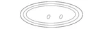 Genuine Ford Emblem AU5Z-16605-B. Fixed Price $20.00.