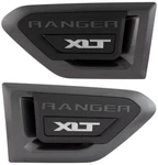 Oem New 19-23 Ford Ranger Xlt Fender Vent Emblem Lh & Rh Pair Side Nameplate. Fixed Price $314.00.