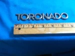 Oldsmobile Toronado Name Plate Badge Vintage. Fixed Price $9.25.