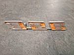 1966 1967 Pontiac Lemans 326 Original Metal Emblem. Fixed Price $23.70.