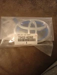 Genuine New Toyota Blue Boot Badge Rear Embem RAV4 Hybrid 2019-2024 75403-42060. Fixed Price $40.23.