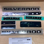Gm 86539782 Black Body Emblem Package Chevrolet Silverado 6.2 Liter Duramax Rst. Fixed Price $45.00.