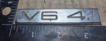 Cadillac Deville Eldorado V6 4.1 Circa '80 Front Fender Emblem 1620365 (6774. Fixed Price $16.00.