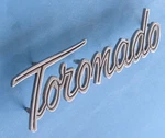 Oldsmobile 66-67 ? Toronado Script Emblem Gm Oem Metal Chrome 392032. Fixed Price $21.99.