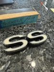 1973 Chevelle Malibu Nos Ss Rear Tail Finish Panel Emblem Gm 9657584 Very Rare!. Fixed Price $249.95.