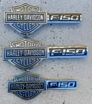 09-14 Ford F-150 Harley Davidson L&r Fender Rear Tailgate Badge Emblem Set Oem. Fixed Price $295.00.