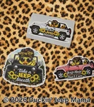 Jeep Sticker 3-PACK Waterproof Duckin' Mama Laptop Cup Car Decal. Fixed Price $6.00.