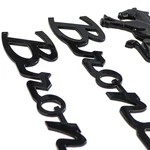 3PCS Tailgate Fender Classic Emblem Badge For 2021-2024 Bronco Gloss Black. Fixed Price $23.99.