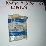 (1) Gm # 10053004 Nos Wheel Cover Emblem Bowtie Insert, Sold Individually. Fixed Price $45.00.