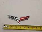 2005-13 Chevy Corvette Front Bumper Emblem / QAD-0195490 Used Nice. Fixed Price $24.99.
