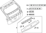 Genuine Mitsubishi Nameplate 7415A782. Fixed Price $122.98.