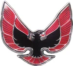 Oer Red And Black Front End Emblem For 1974-1976 Firebird Trans Am. Fixed Price $88.98.