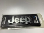 Chroma 9117 Logo Auto Plastic Chrome Emblem Decal 1.5" X 3.75" For Jeep. Fixed Price $11.99.