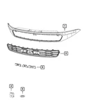 Genuine Mopar Radiator Grille Medallion 6VU38DX8AA. Fixed Price $175.16.